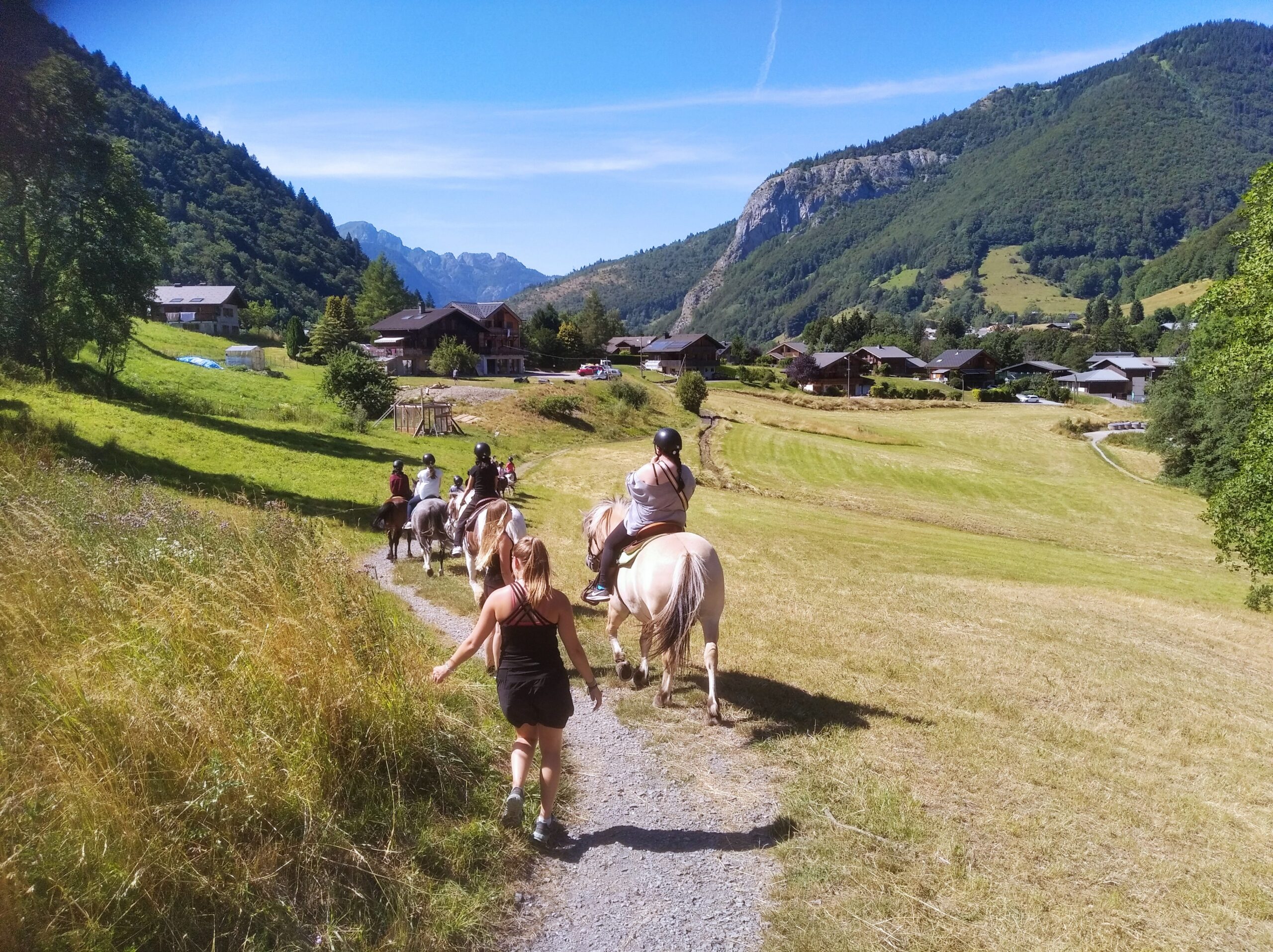 Stage d’équitation dans les Alpes